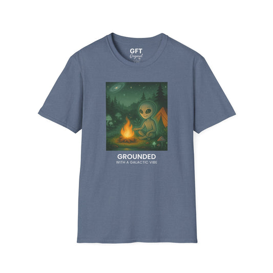 Grounded With A Galactic Vibe (Campfire) - T-Shirt