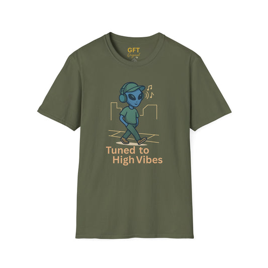 Tuned To High Vibes - T-Shirt