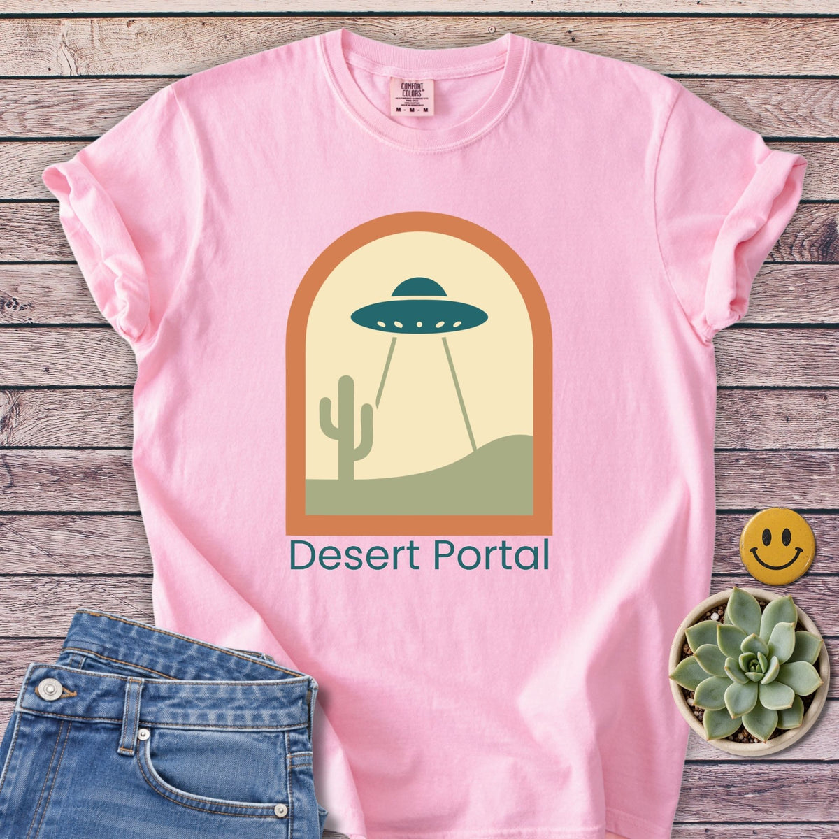Desert Portal T-Shirt in Blossom