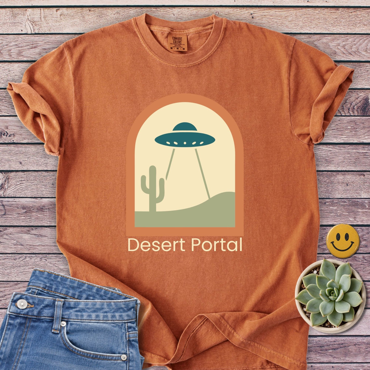 Desert Portal T-Shirt in Yam