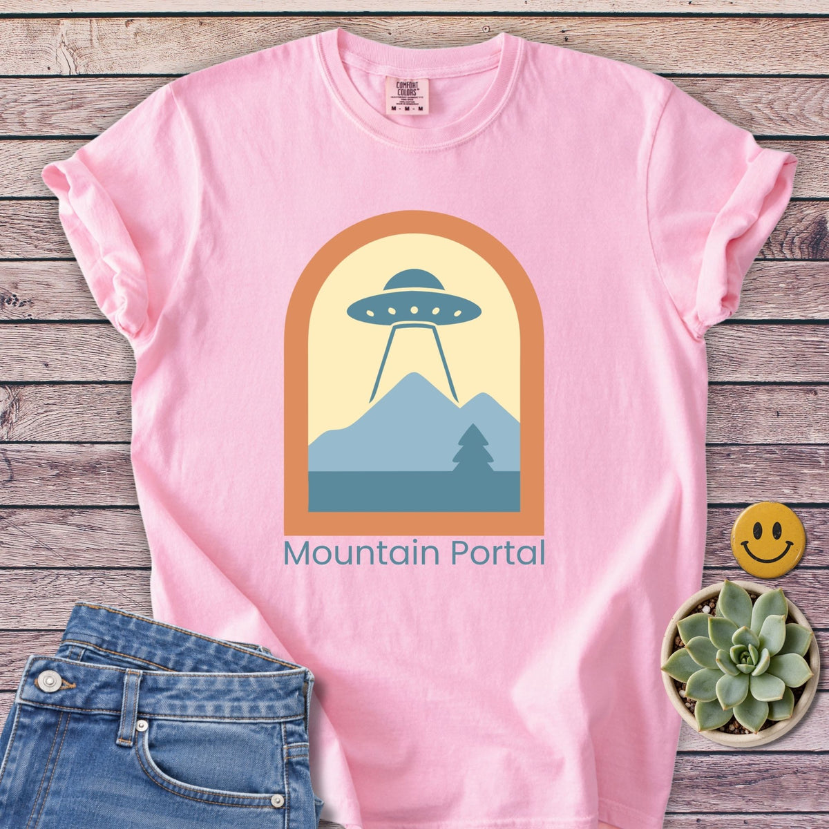 Mountain Portal T-Shirt in Blossom