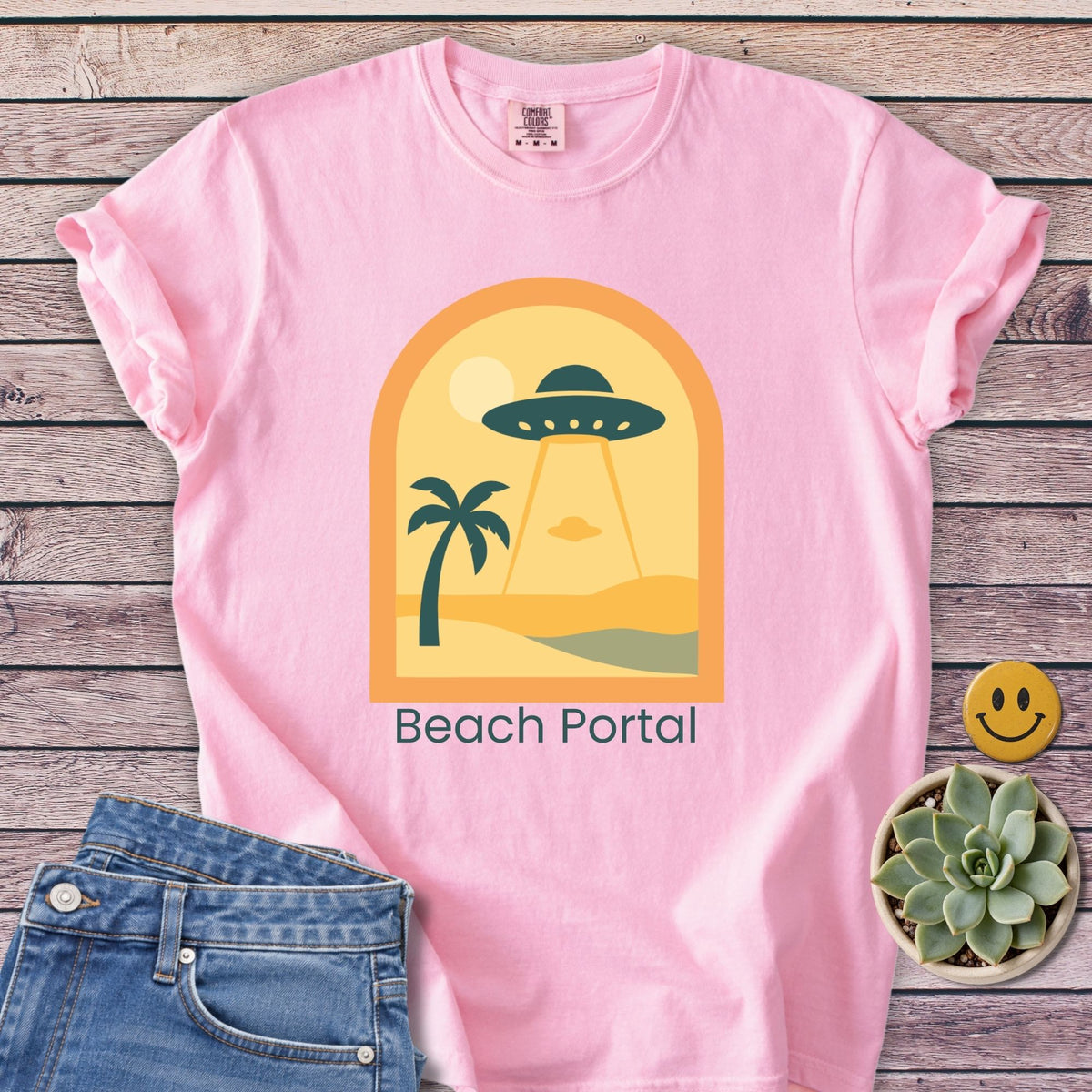 Beach Portal T-Shirt in Blossom