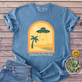 Beach Portal T-Shirt in Blue Jean