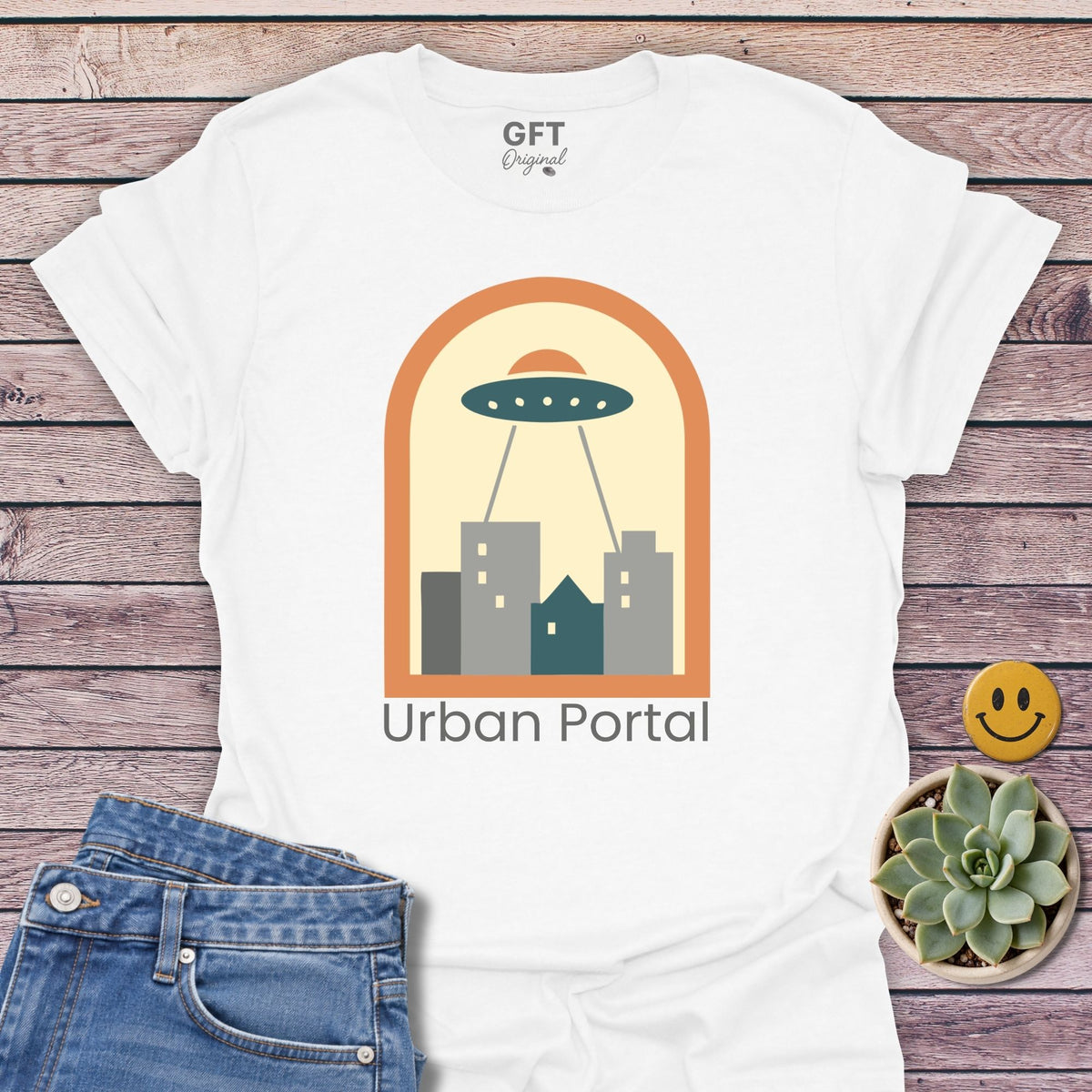 Urban Portal Classic Tee in White