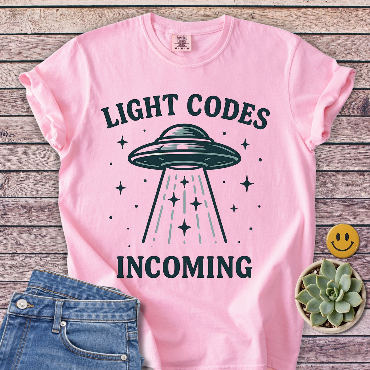 Incoming Codes T-Shirt in Blossom