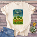 Resonance Field T-Shirt in Ivory
