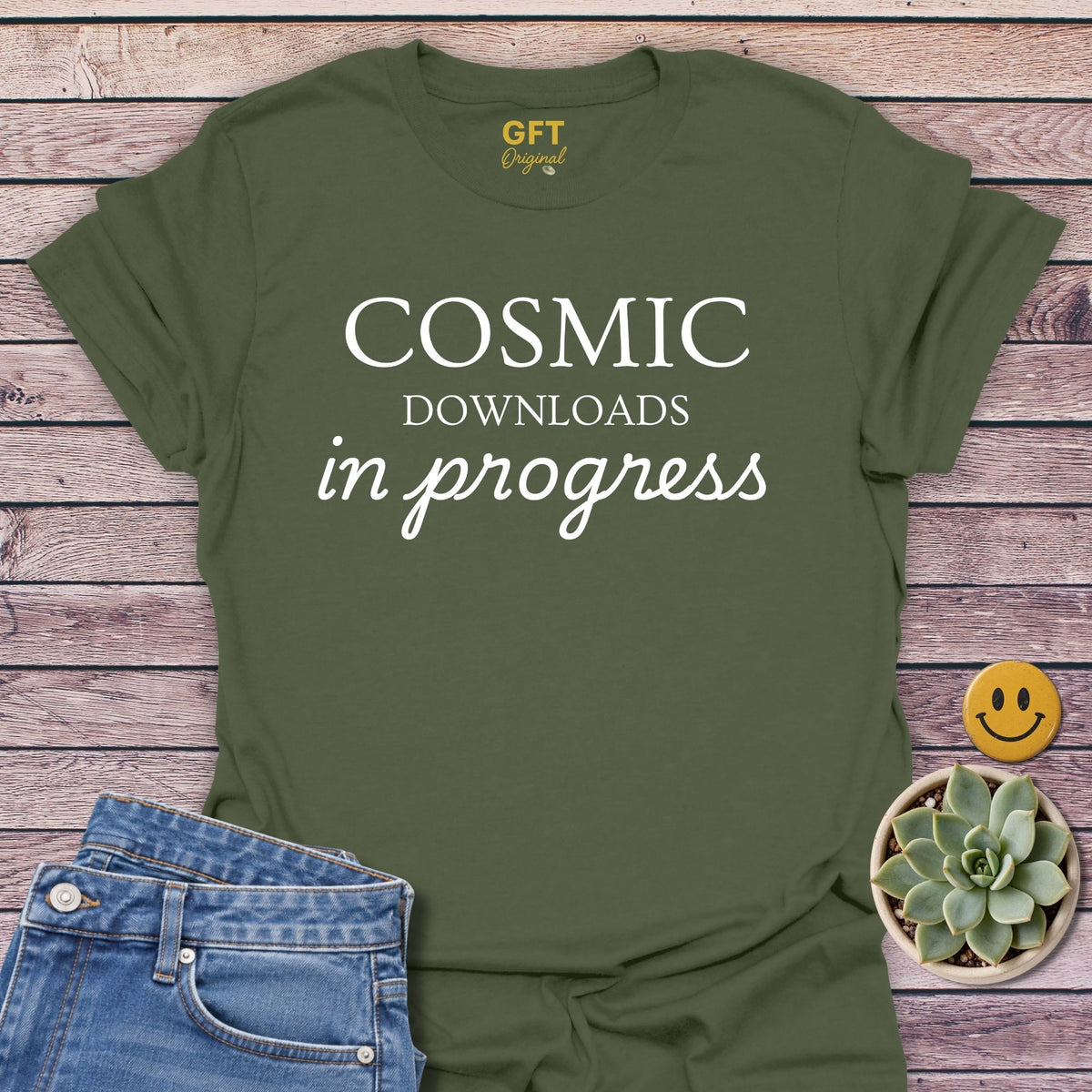 Downloads in Progress - T-Shirt