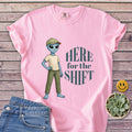 Here for the Shift T-Shirt in Blossom