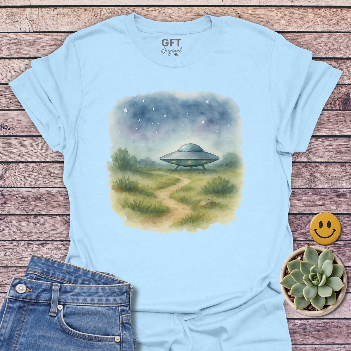 Night Sky Visitors - T-Shirt