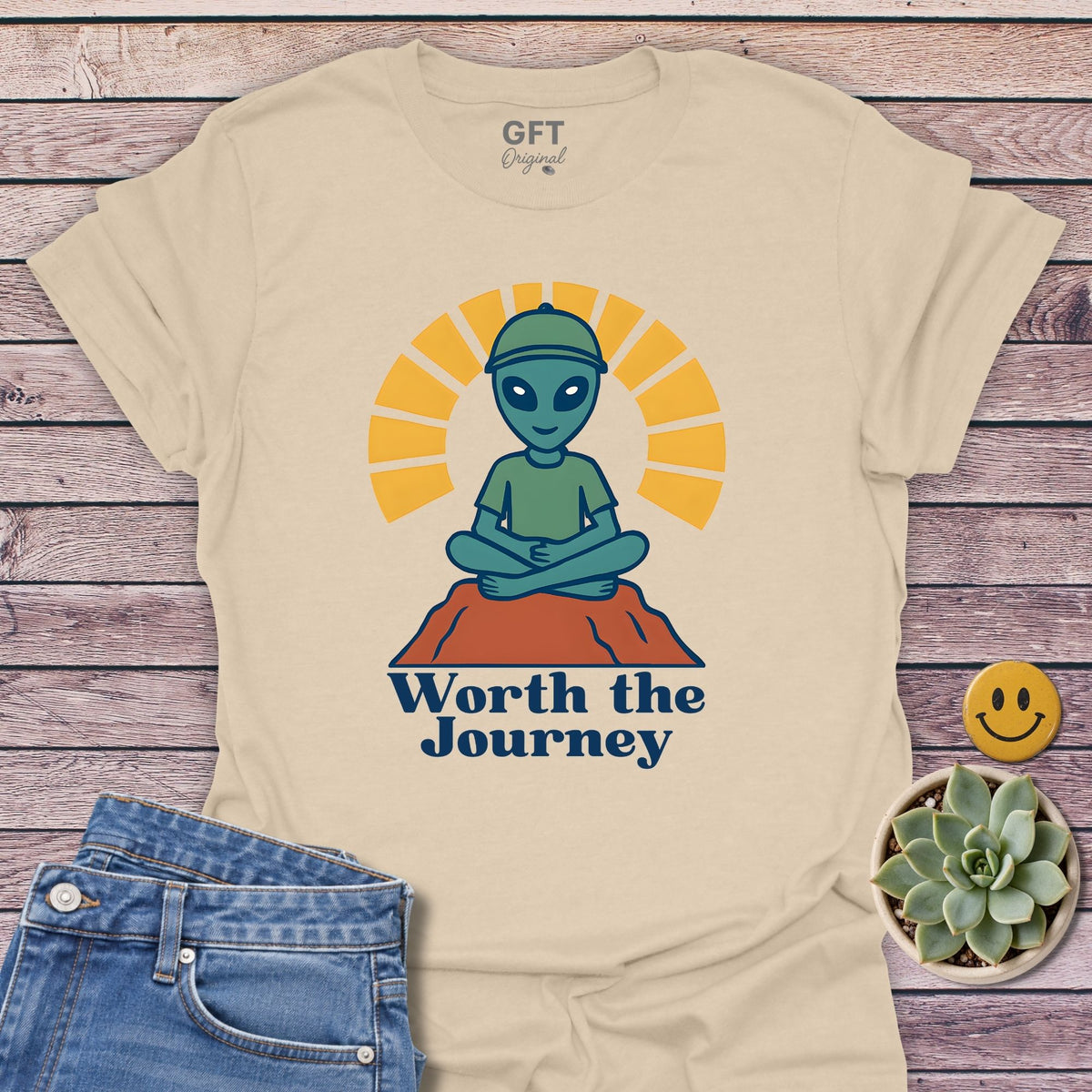 Worth the Journey Radiant - T-Shirt