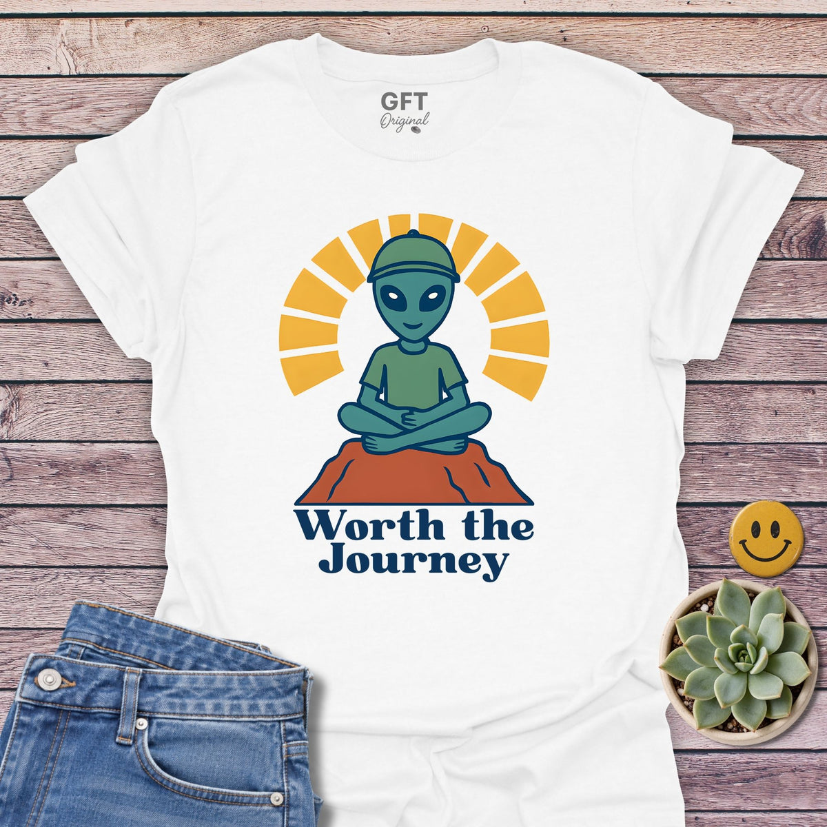 Worth the Journey Radiant - T-Shirt