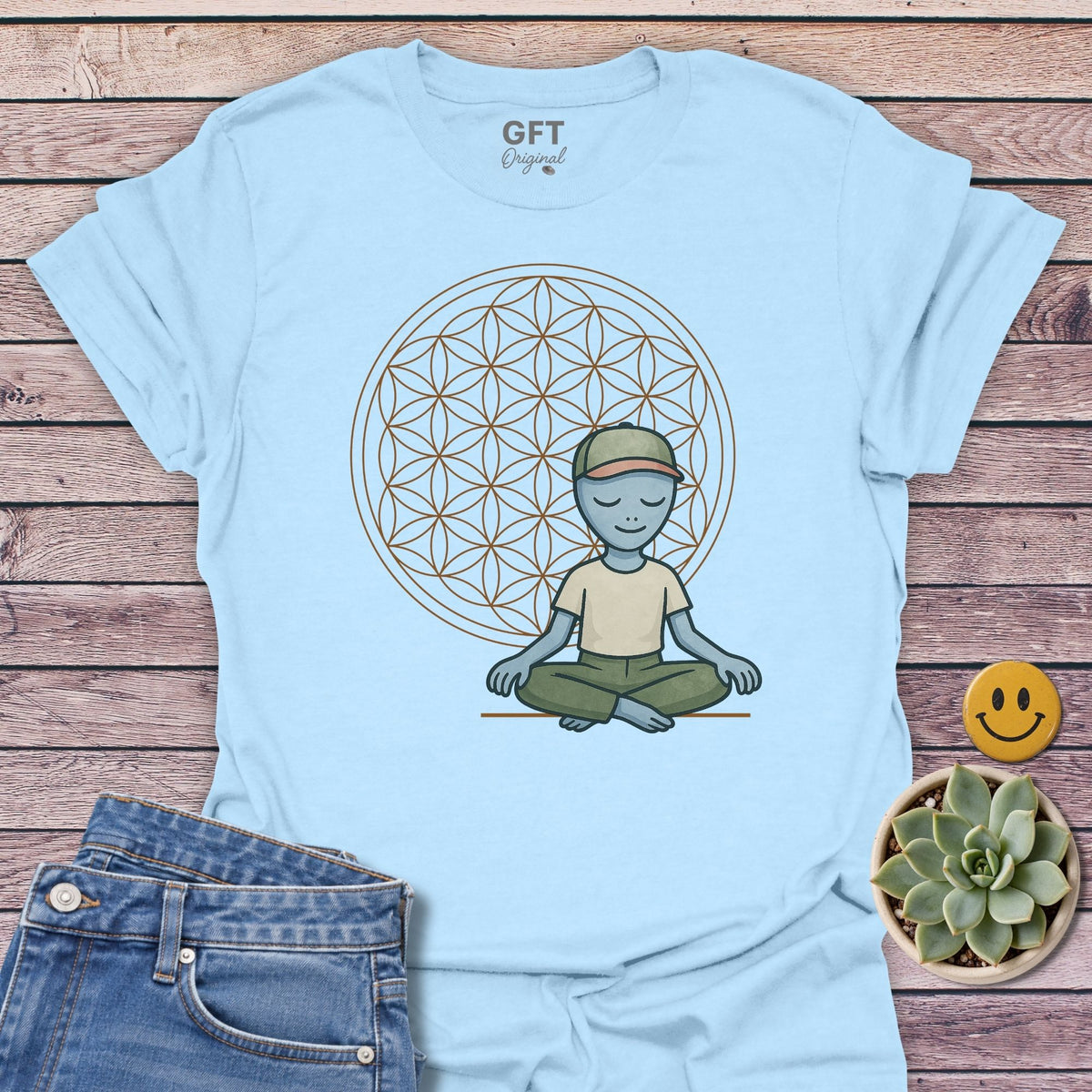 Flower of Life Zen - T-Shirt