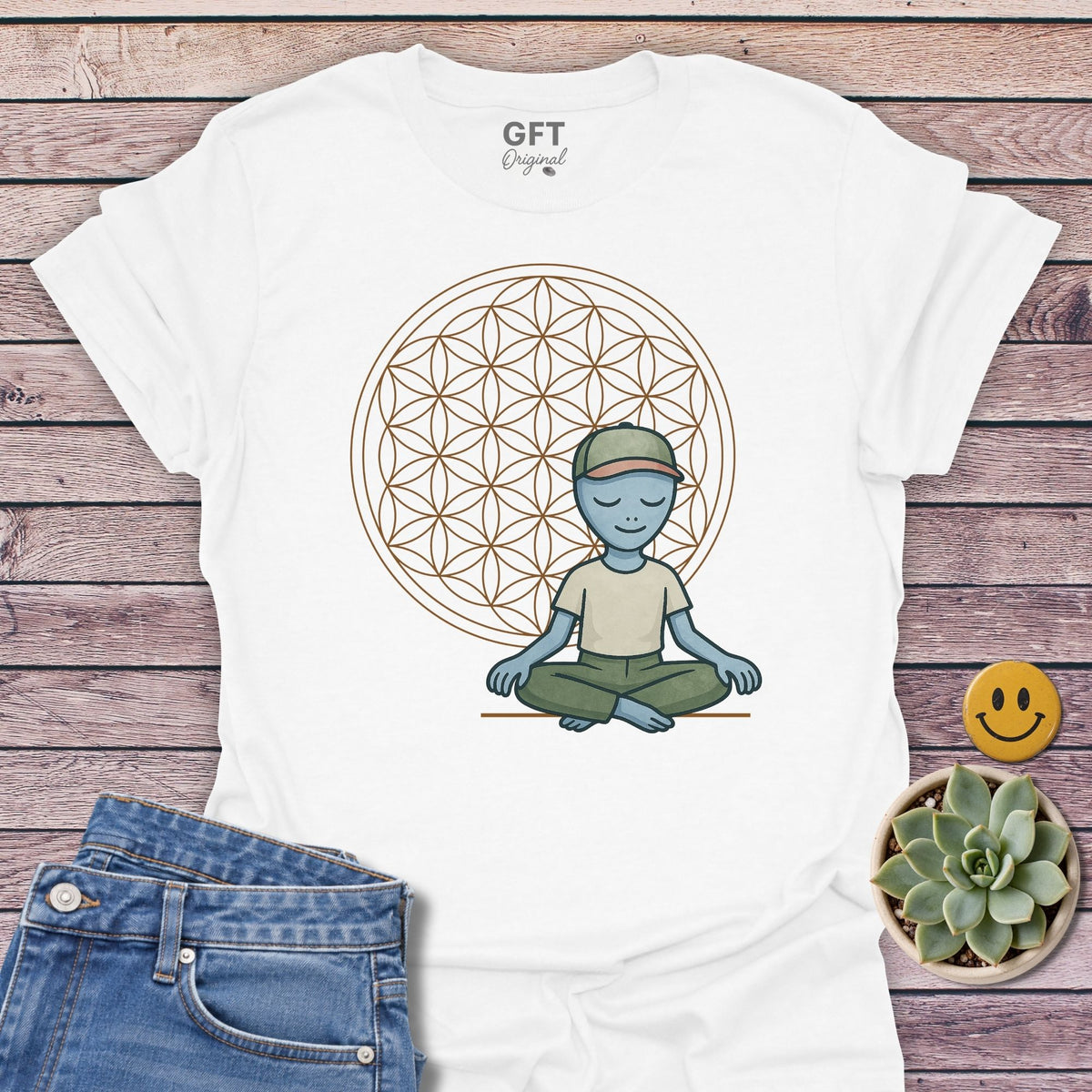 Flower of Life Zen - T-Shirt