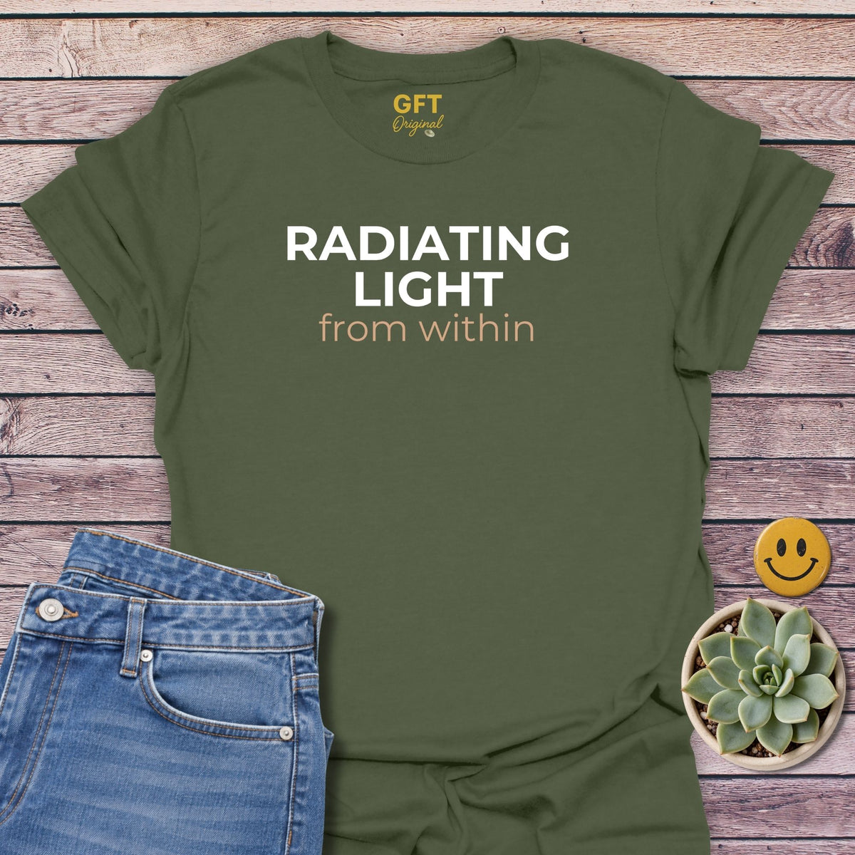 Radiating Light - T-Shirt