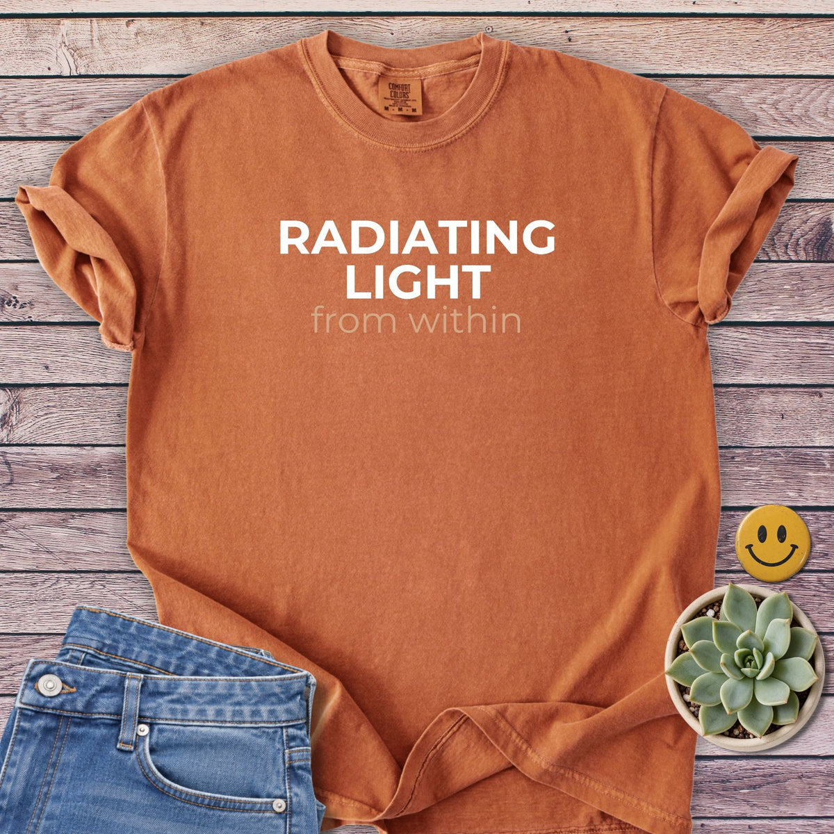 Radiating Light T-Shirt in Yam