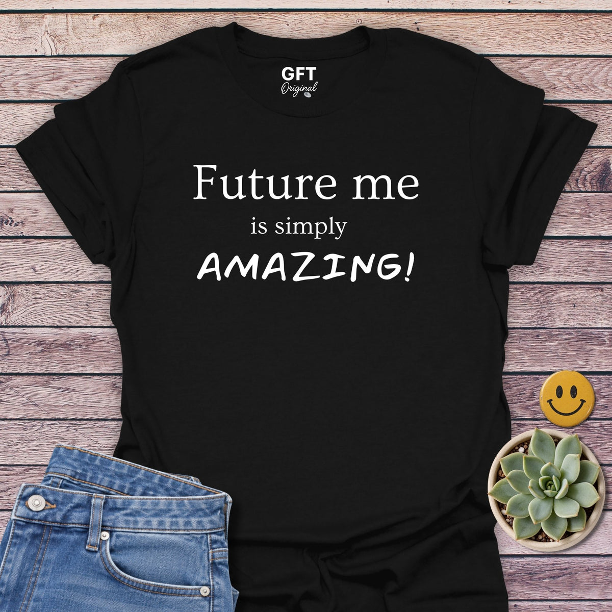 Future me... AMAZING - T-Shirt