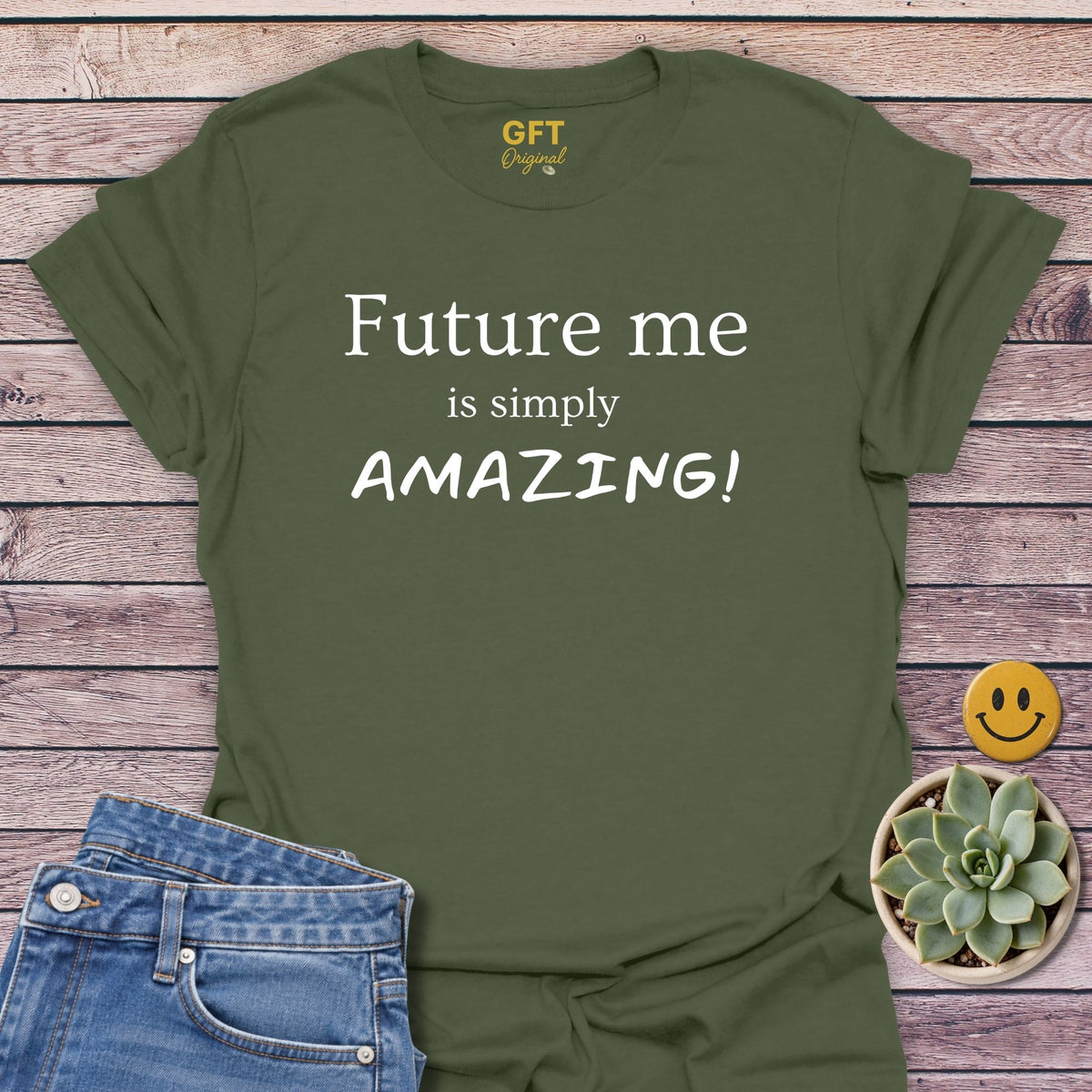 Future me... AMAZING - T-Shirt