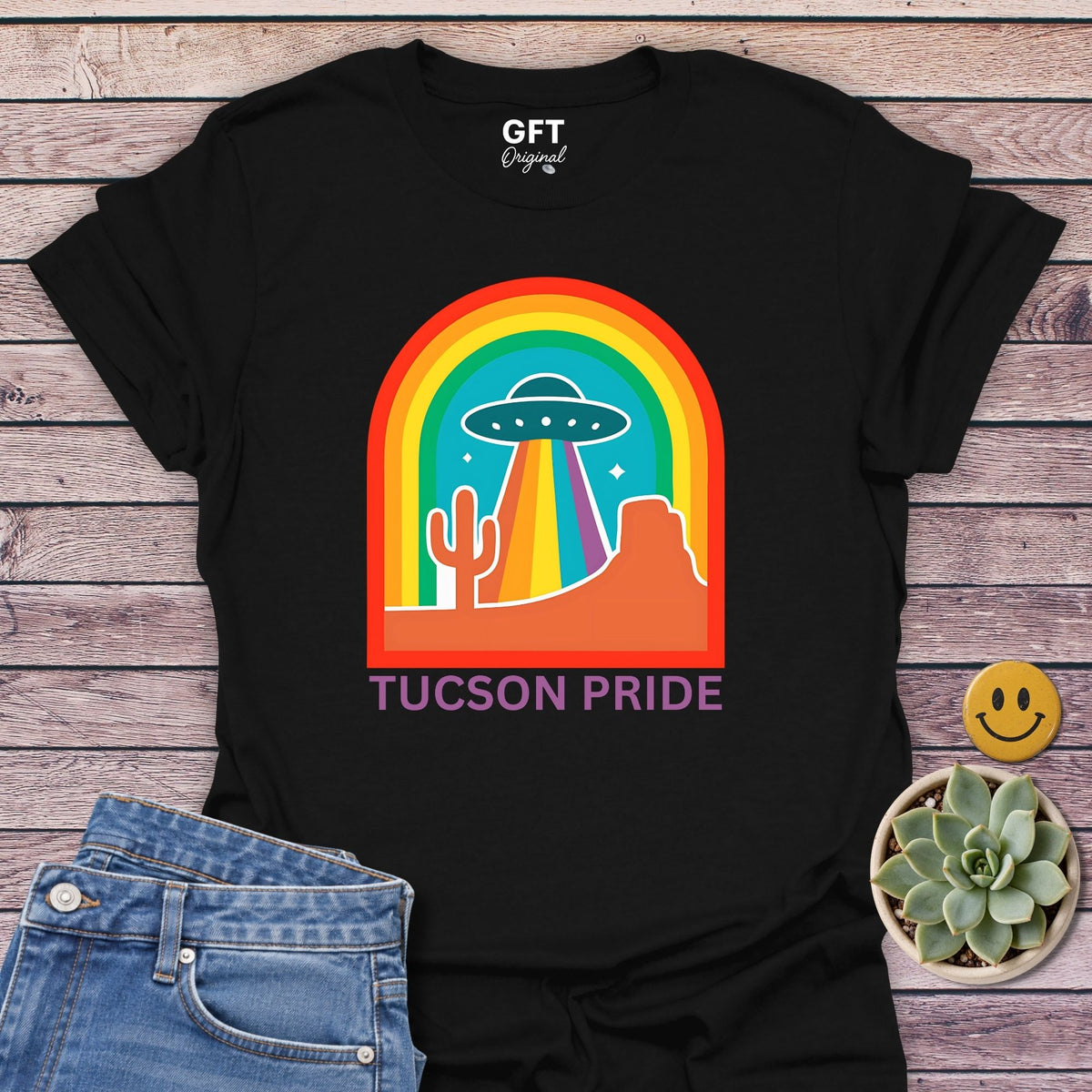 Tucson PRIDE T-Shirt in Black
