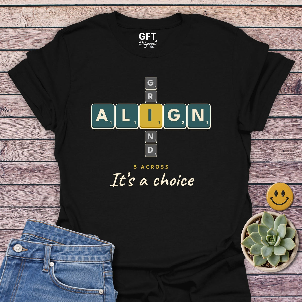 Align Crossword T-Shirt