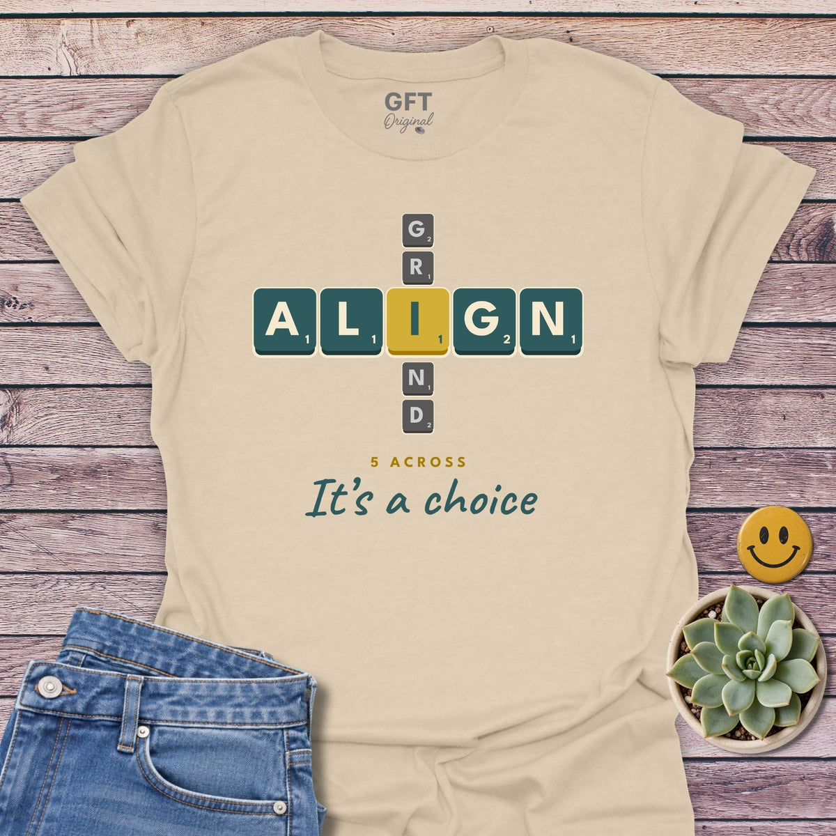 Align Crossword T-Shirt