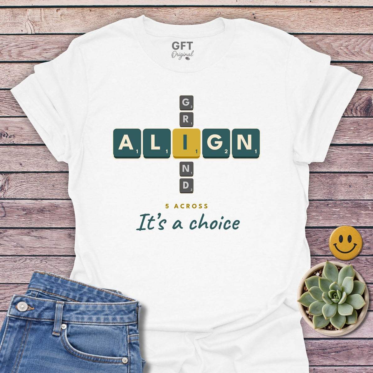 Align Crossword T-Shirt