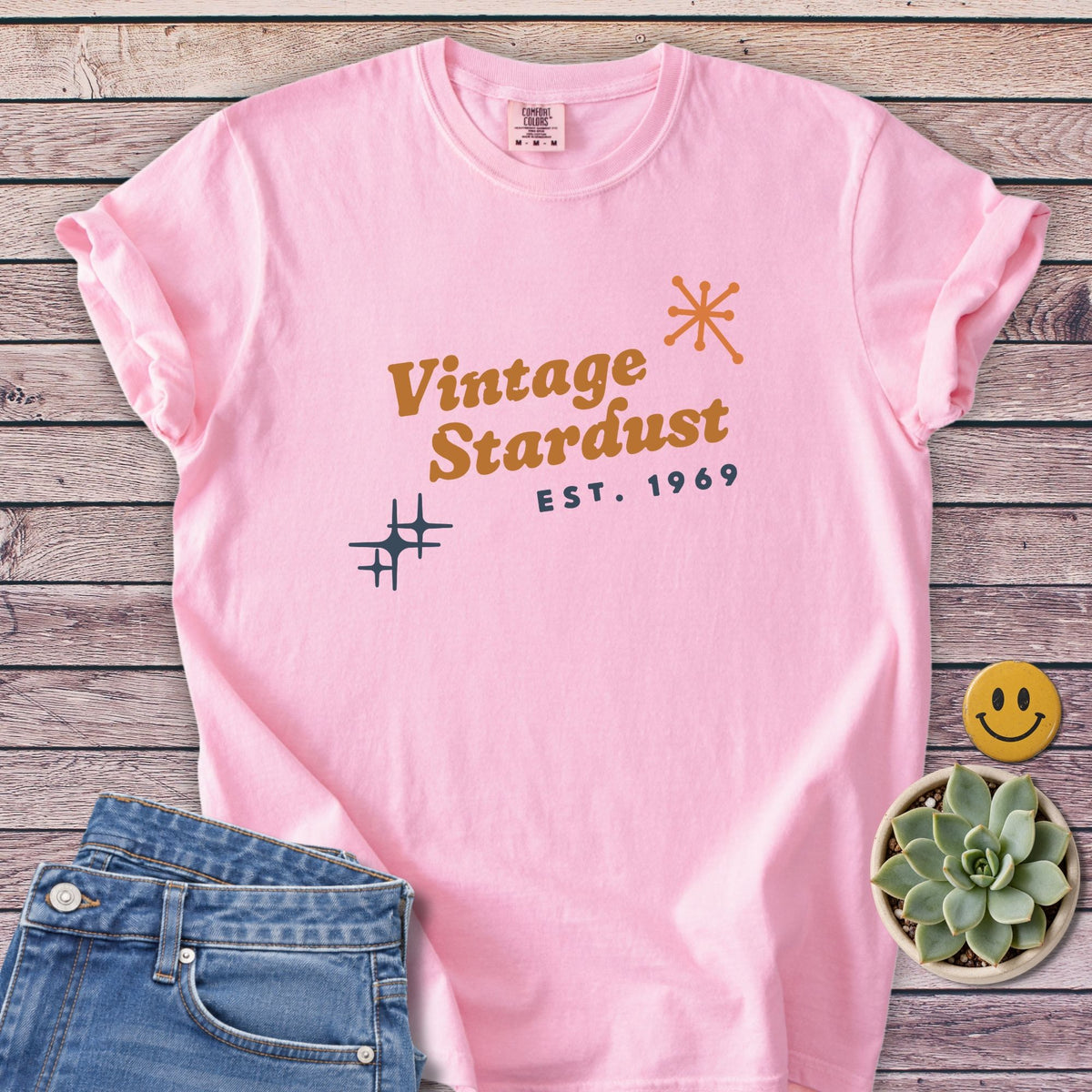 Vintage Stardust T-Shirt in Blossom