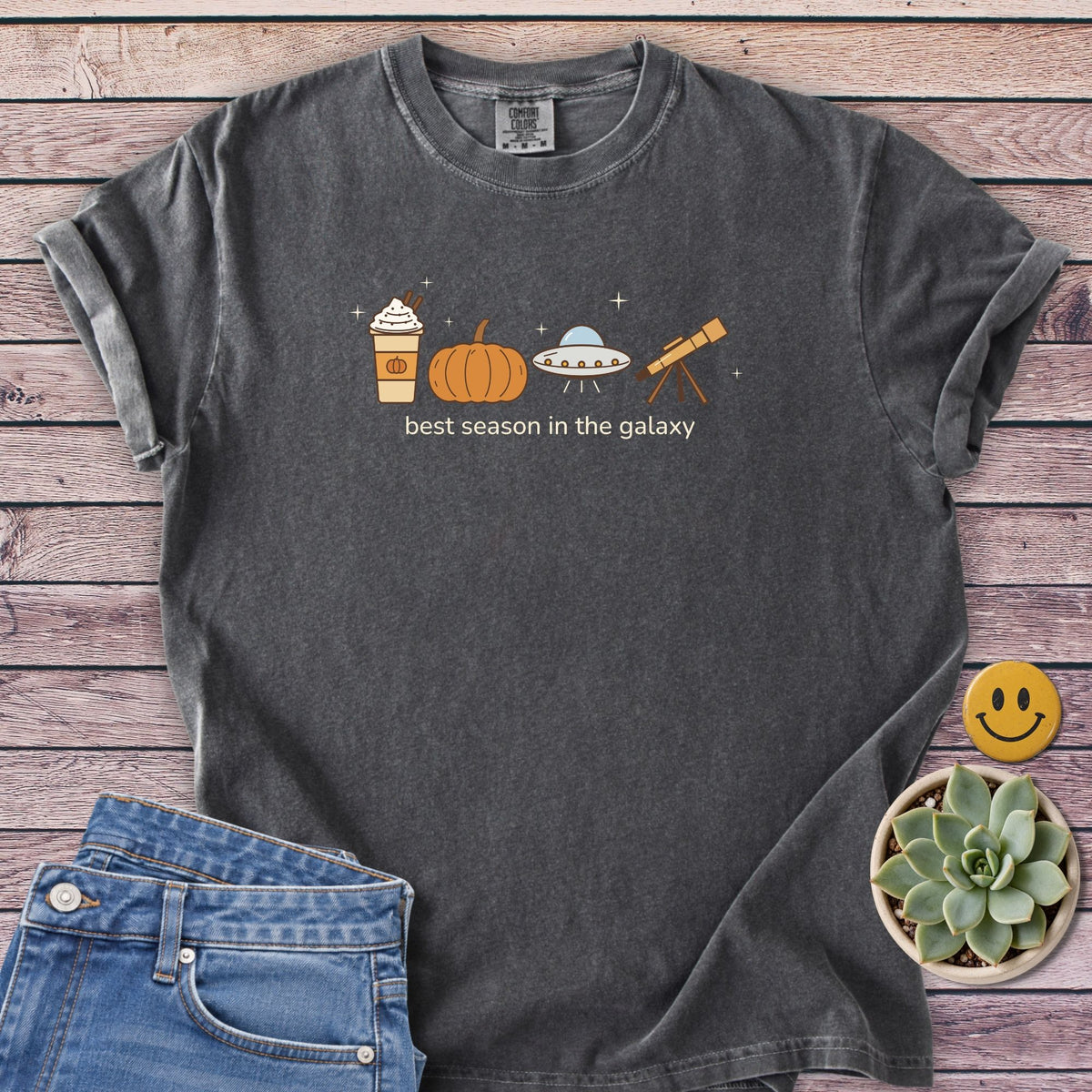 Cosmic Autumn T-Shirt in Pepper