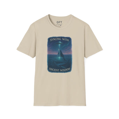 Syncing With Ancient Wisdom - Whales - T-Shirt