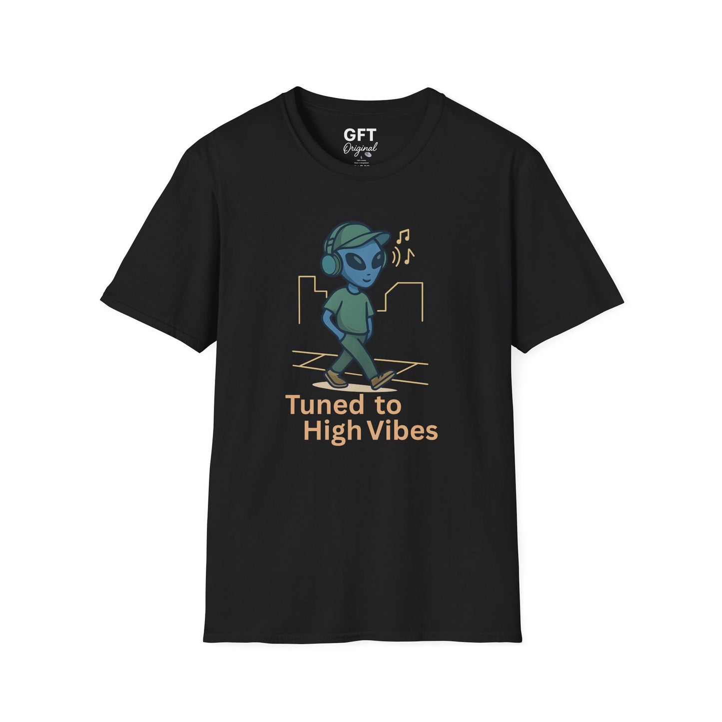Tuned To High Vibes - T-Shirt