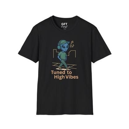 Tuned To High Vibes - T-Shirt