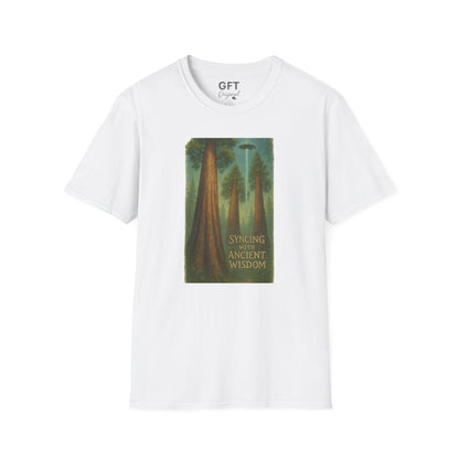 Syncing With Ancient Wisdom - Trees - T-Shirt