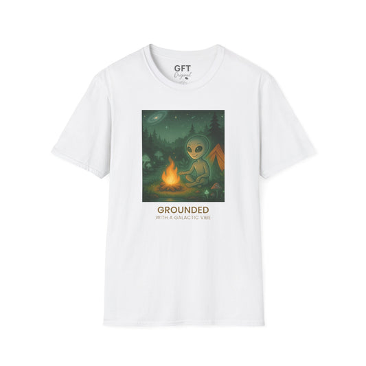 Grounded With A Galactic Vibe (Campfire) - T-Shirt