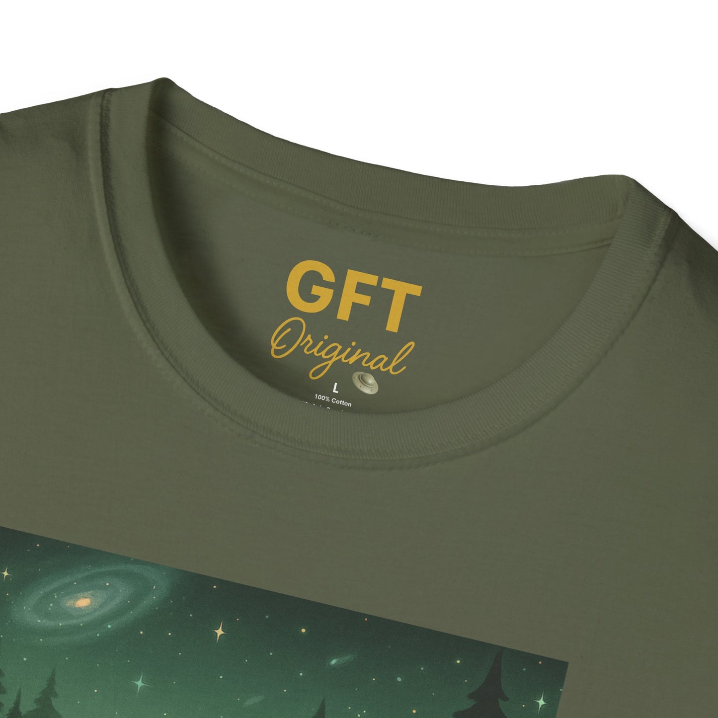 Grounded With A Galactic Vibe (Campfire) - T-Shirt