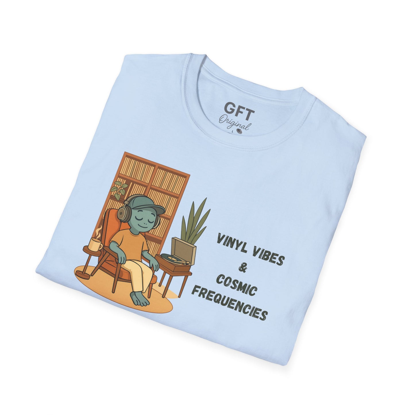 VINYL VIBES & COSMIC FREQUENCIES - T-Shirt