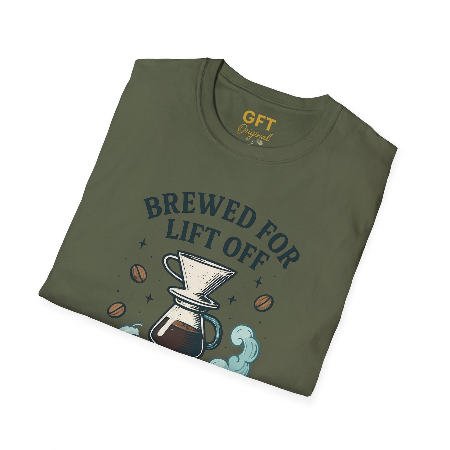 Brewed for Lift Off - T-Shirt