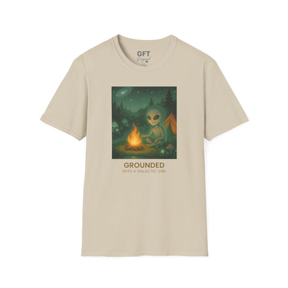 Grounded With A Galactic Vibe (Campfire) - T-Shirt