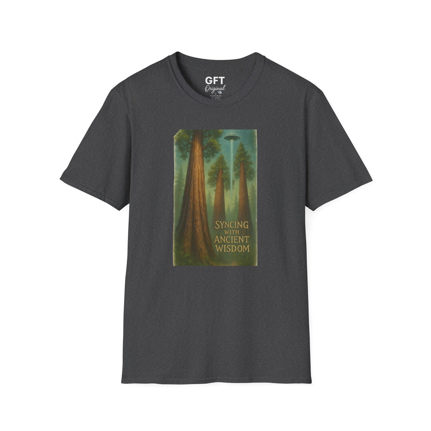Syncing With Ancient Wisdom - Trees - T-Shirt