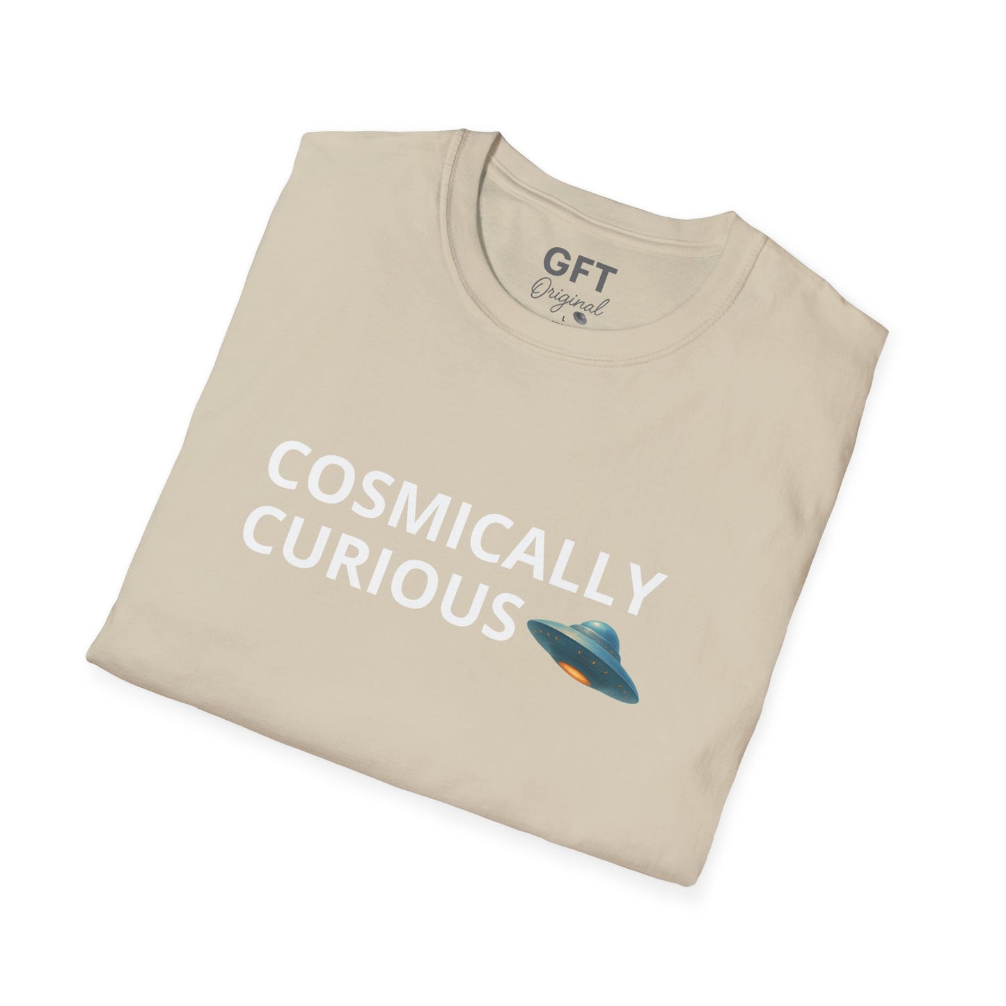 Cosmically Curious UFO - T-Shirt