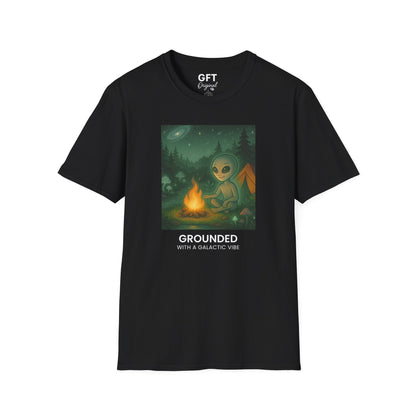 Grounded With A Galactic Vibe (Campfire) - T-Shirt