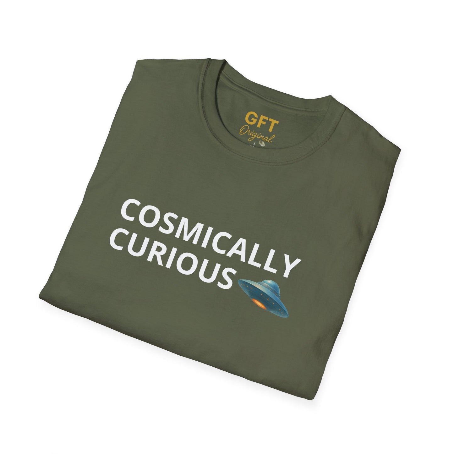 Cosmically Curious UFO - T-Shirt