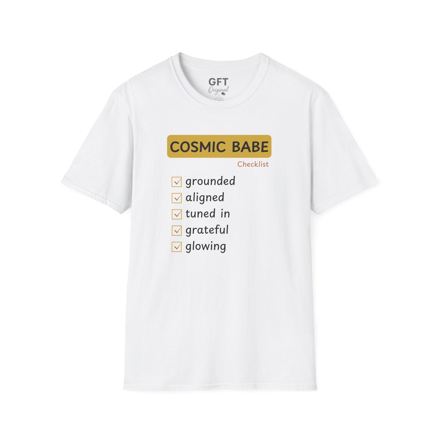Cosmic Babe Checklist - T-Shirt