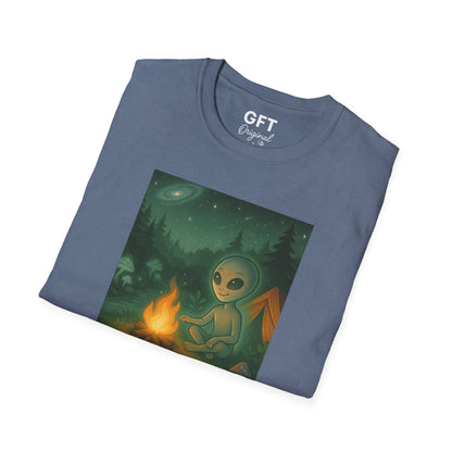 Grounded With A Galactic Vibe (Campfire) - T-Shirt