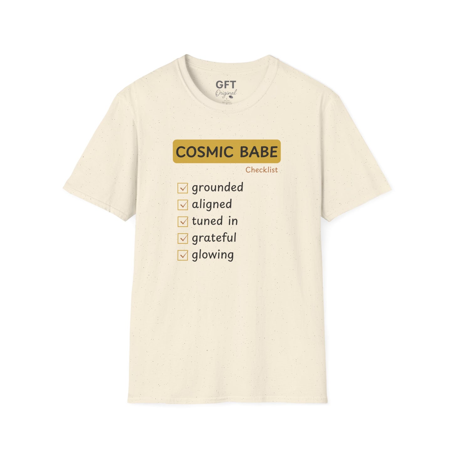 Cosmic Babe Checklist - T-Shirt