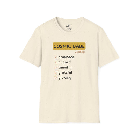 Cosmic Babe Checklist - T-Shirt