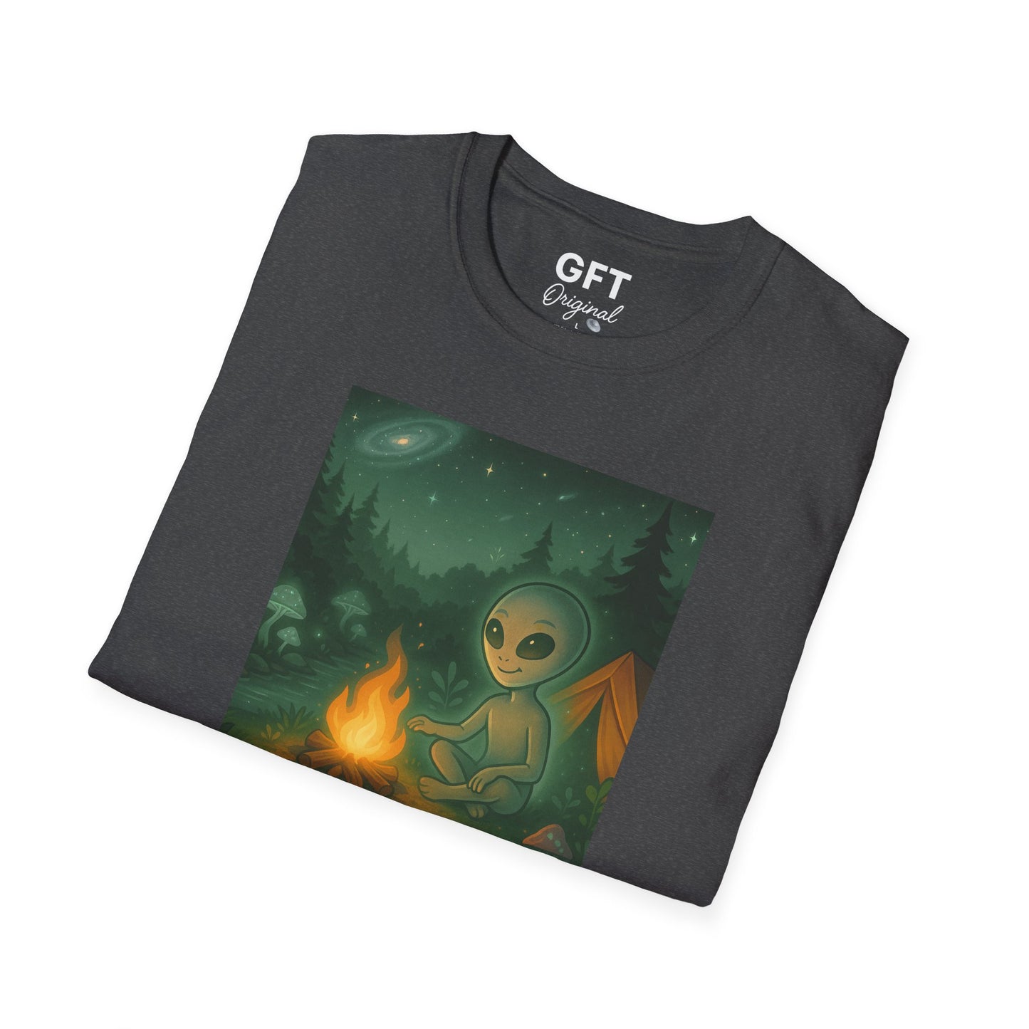 Grounded With A Galactic Vibe (Campfire) - T-Shirt