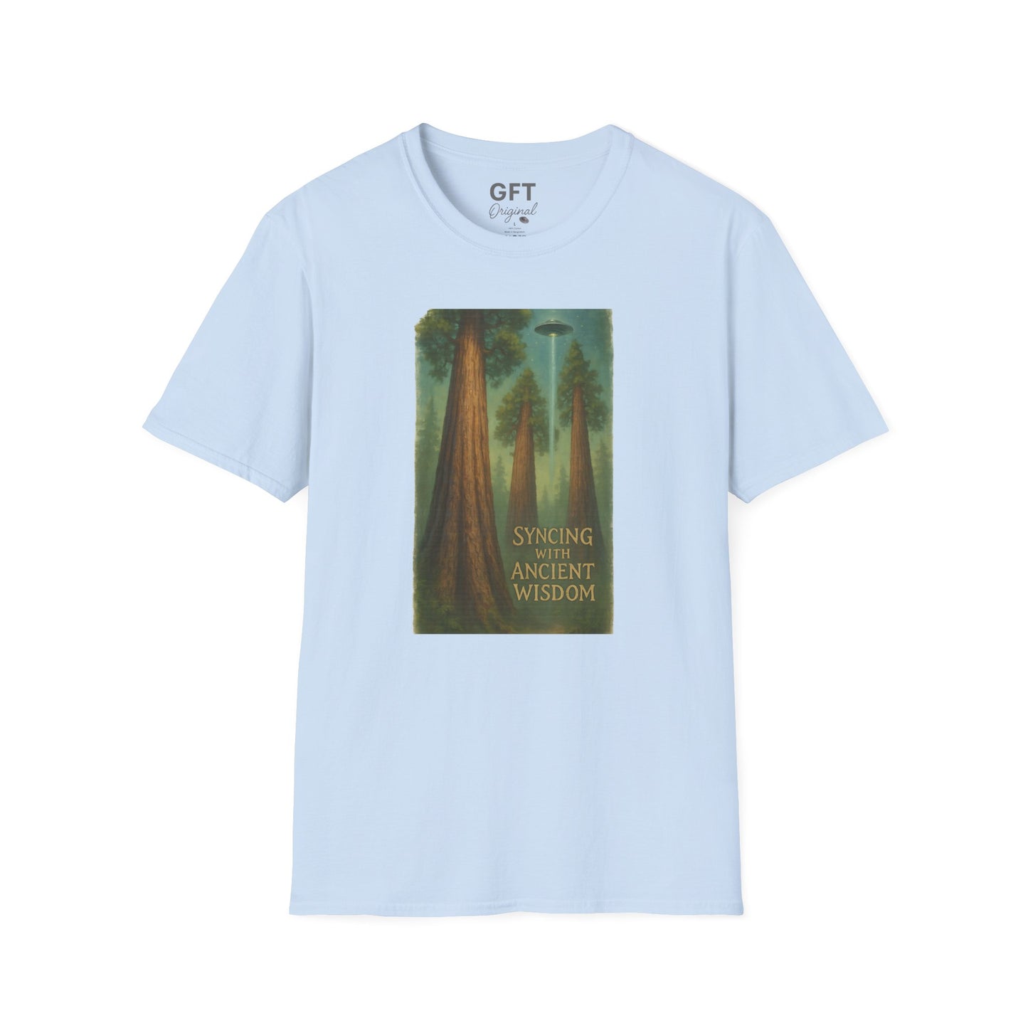 Syncing With Ancient Wisdom - Trees - T-Shirt