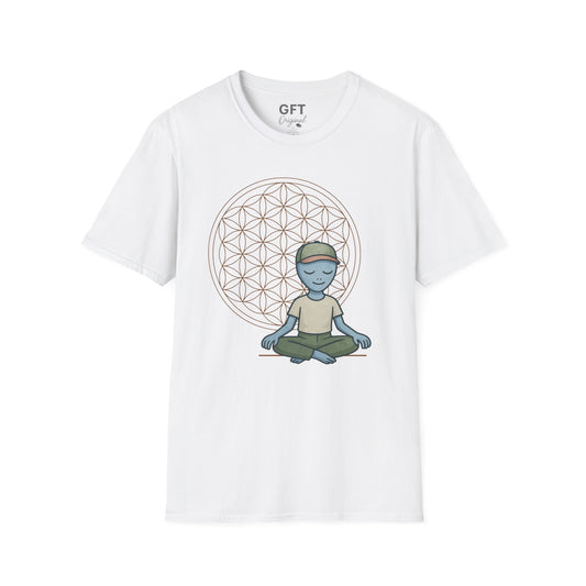 Flower of Life with Zen ET - T-Shirt