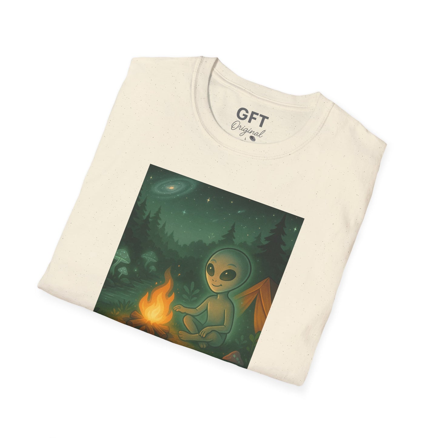 Grounded With A Galactic Vibe (Campfire) - T-Shirt