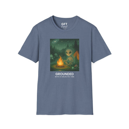 Grounded With A Galactic Vibe (Campfire) - T-Shirt