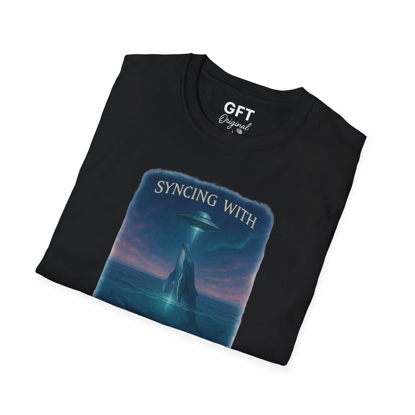 Syncing With Ancient Wisdom - Whales - T-Shirt
